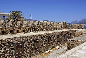 Fortress of Kales, Venetian fortress, Ierapetra, Crete, Greece, Europe