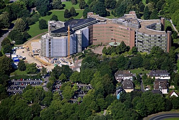 Aerial view, SignalIduna insurance company, Signal Iduna, North Rhine-Westaphalian headquarters, Dortmund, Ruhrgebiet region, North Rhine-Westphalia, Germany, Europe