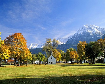 Ehrwald below Mt. Daniel, 2340m, Tyrol, Austria, Europe