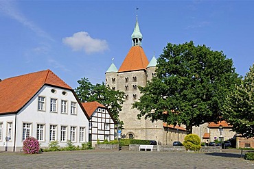 Stiftskirche Freckenhorst collegiate church, Warendorf, North Rhine-Westphalia, Germany, Europe