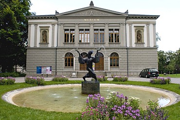 Museum of Art and Natural History Museum in St. Gallen, Switzerland, Europe