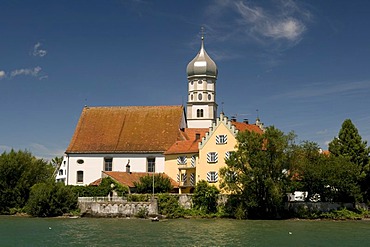 Wasserburg am Bodensee village, Bavaria, Germany, Europe