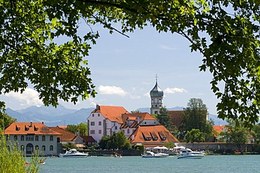 Wasserburg am Bodensee village, Bavaria, Germany, Europe