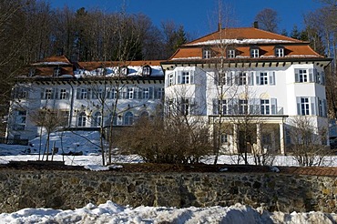 Castle and spa clinic Rabenstein, Zwiesel, Bavarian Forest, Bavaria, Germany, Europe