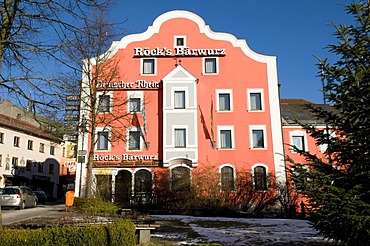 Hotel and restaurant Roeck's Baerwurz, Zwiesel, Bavarian Forest, Bavaria, Germany, Europe