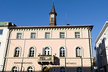 Town hall and spa management, Zwiesel, Bavarian Forest, Bavaria, Germany, Europe