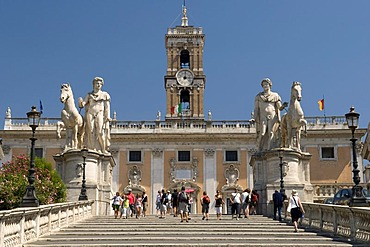 Senatorial Palace on the Capitoline Hill, Rome, Italy, Europe