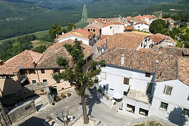 Mountain village of Motovun, Mirna valley, Istria, Croatia, Europe