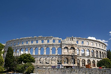 Amphitheater, Pula, Istria, Croatia, Europe