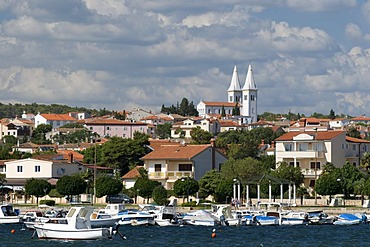 Cityscape and port, Medulin, Istria, Croatia, Europe