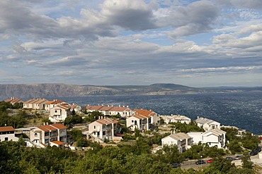 View of Kvarner Gulf at Senj, Croatia, Europe