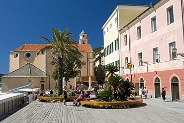 Airaldi e Piazza Durante, Alassio, Italian Riviera, Liguria, Italy, Europe