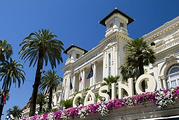 Casino Municipale, San Remo, Riviera, Liguria, Italy, Europe