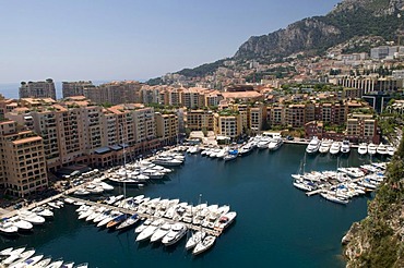 Port de Fontvieille, Monte Carlo, Cote d'Azur, Monaco, Europe