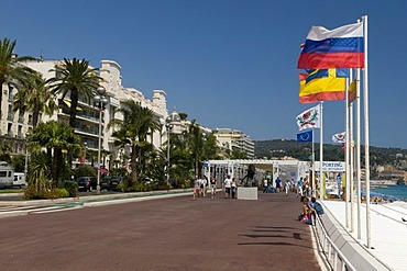 Promenade des Anglais, Nice, Cote d'Azur, Provence, France, Europe