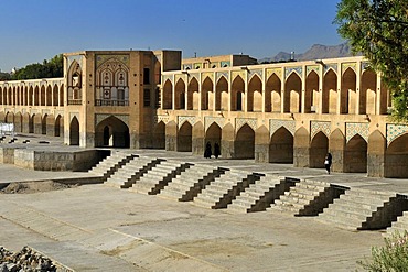 Pol-e Khaju Bridge, Isfahan, Esfahan, UNESCO World Heritage Site, Persia, Iran, Asia