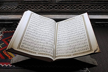 Holy book of Islam, Quran, Koran, Mausoleum of Sheik Safi ad-Din, Ardabil, Iran, Persia, Asia