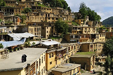 Mountain village of Masuleh, Gilan, Iran, Asia