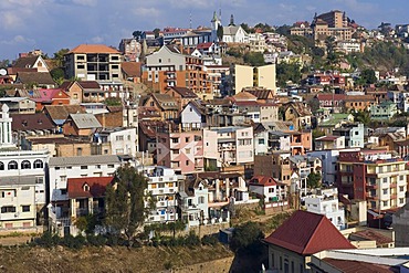 Antananarivo cityscape, Madagascar, Africa