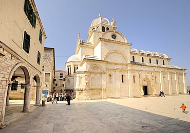 Cathedral of Sveti Jakov in Sibenik, Croatia, Europe