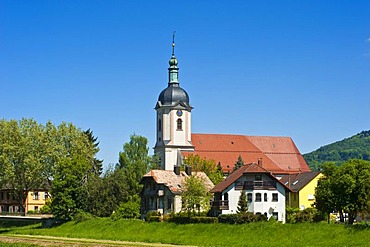 Parish Church of St. Laurence, Gaggenau, Bad Rotenfels, Black Forest, bathen-Wuerttemberg, Germany, Europe