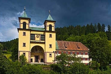 Wallfahrtskirche Mater Dolorosa pilgrimage church, Bad Rippoldsau-Kloesterle, Black Forest, Baden-Wuerttemberg, Germany, Europe