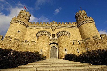 Castle of Manzanares el Real, Madrid, Spain, Europe