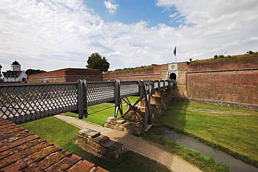 Fortress, Juelich Citadel, North Rhine-Westphalia, Germany, Europe