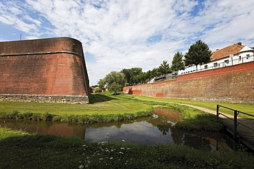 Fortress, Juelich Citadel, North Rhine-Westphalia, Germany, Europe