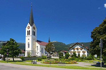 Riezlern, Kleinwalsertal, Little Walser Valley, Allgaeu, Vorarlberg, Austria, Europe