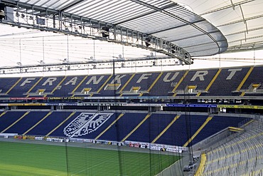 Football stadium of the Commerzbank-Arena, Frankfurt am Main, Hesse, Germany, Europe