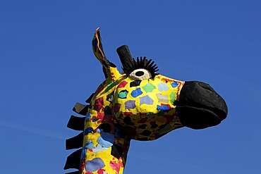 Giraffe at the WTO, Geneva, Canton Vaud, Switzerland, Europe