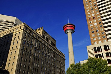 Calgary Tower, Innenstadt, Calgary, Alberta, Canada