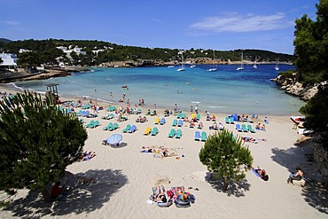 Cala S'Arenal Gran, Portinatx, Ibiza, Pine Islands, Balearic Islands, Spain, Europe