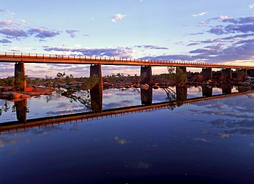 Northwest Highway bridge, Ashburton River, Pilbara, Northwest Australia