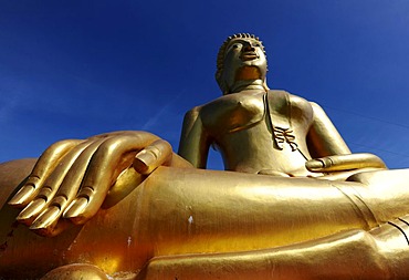 Large Golden Buddha, Thailand, Asia