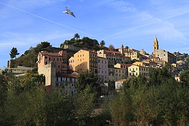 Historic town centre of Ventimiglia, province of Imperia, Liguria region, Riviera dei Fiori, Mediterranean Sea, Italy, Europe