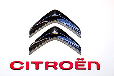 Logo of the Citroen car brand