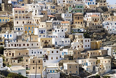 Mountain village of Olympos on the Greek island of Karpathos, Greece, Europe