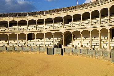 Old bullring in Ronda, Andalusia, Spain, Europe