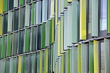 Cologne's first EU GreenBuilding, new office tower of the Deutsche Krankenversicherung, German Health Insurance, Cologne, North Rhine-Westphalia, Germany, Europe