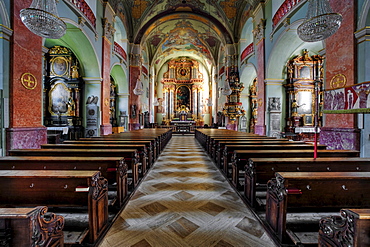 Parish church Saint Egyd, Klagenfurt, Carinthia, Austria, Europe