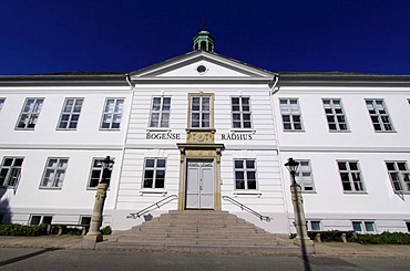 Town hall of Bogense, Funen, Fyn, Denmark, Europe