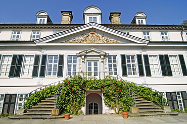 Castle, fortress, classicism, museum, Bad Pyrmont, Lower Saxony, Germany, Europe