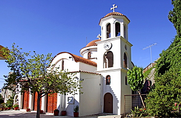 New Church, Church of Agios Ioannis, Axos, Crete, Greece, Europe