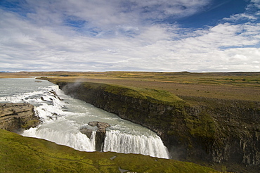 Gullfoss waterfall, Iceland, Europe