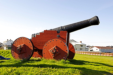 Cannon, Vardohus Fortress, Vardo, Vardoe, Norway, Scandinavia, Europe