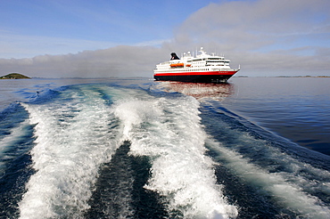 MS Nordkapp, Hurtigruten, Holandfjord, Norway, Scandinavia, Europe