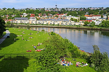 Nidelva, Trondheim, Norway, Scandinavia, Europe