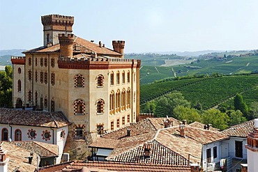 Castello di Barolo castle, Provincia di Cuneo, Piedmont, Italy, Europe